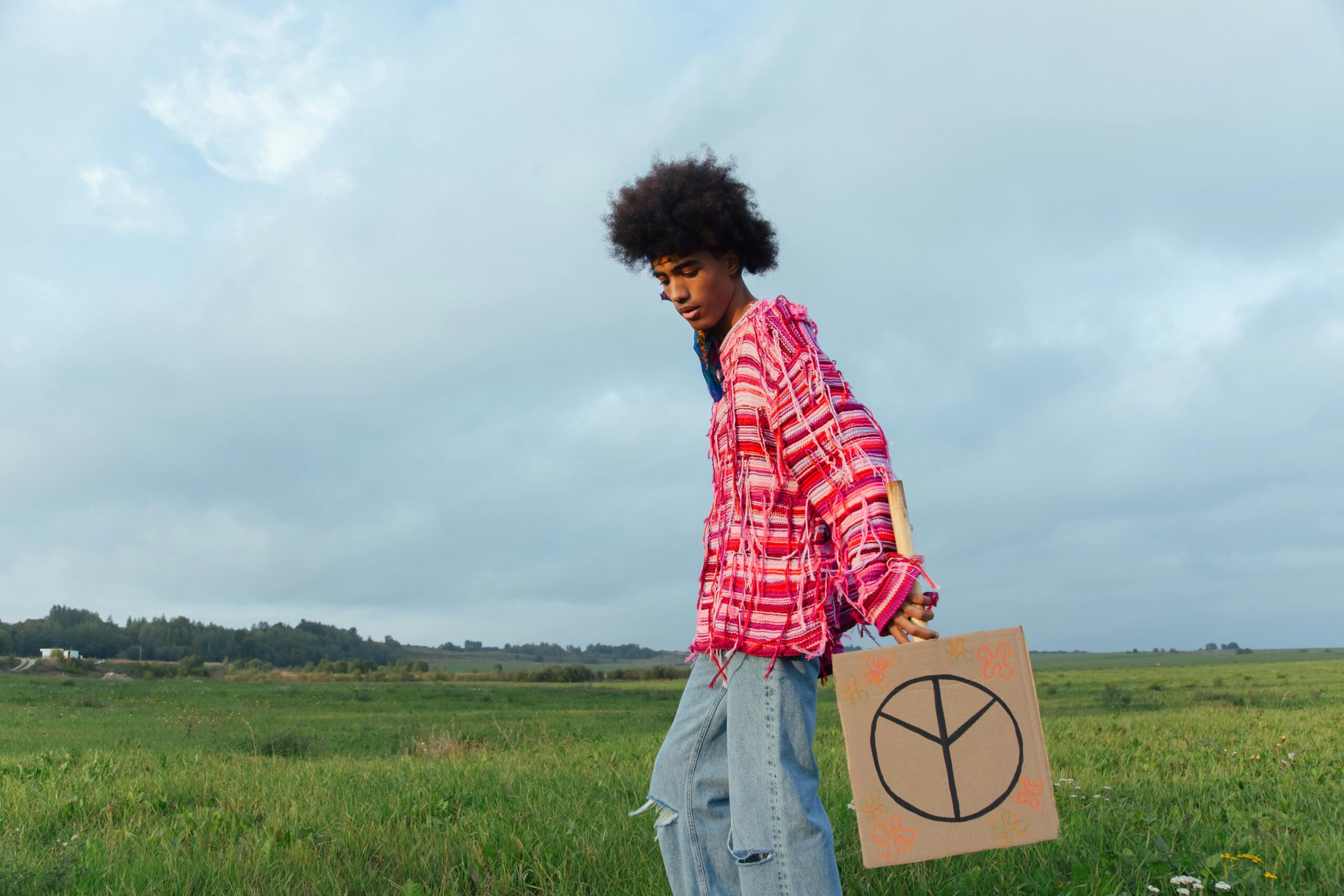 Kostenloses Stock Foto zu 70er jahre mode, afrofrisur, alternativer lebensstil